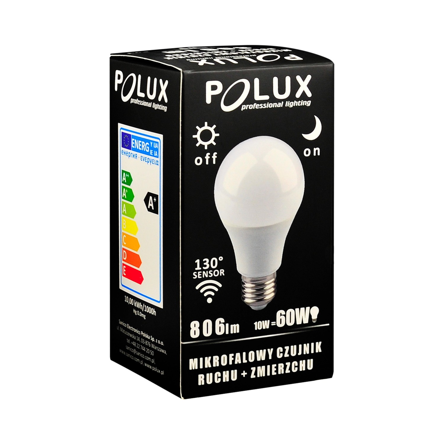 Polux Żarówka LED A 60 8W E 27 kupuj w OBI