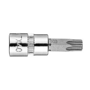 NEO TOOLS Końcówka Torx TX40 na nasadce 1/4" - 37 mm