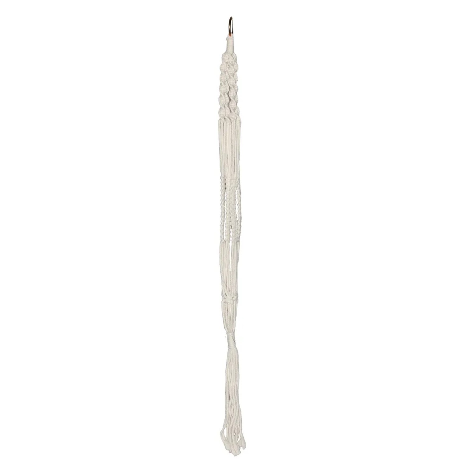 Makrama na doniczkę kwietnik M - 80 cm