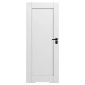 Windoor Skrzydło bezprzylgowe ELEGANCE białe z podcięciem wentylacyjnym 80P