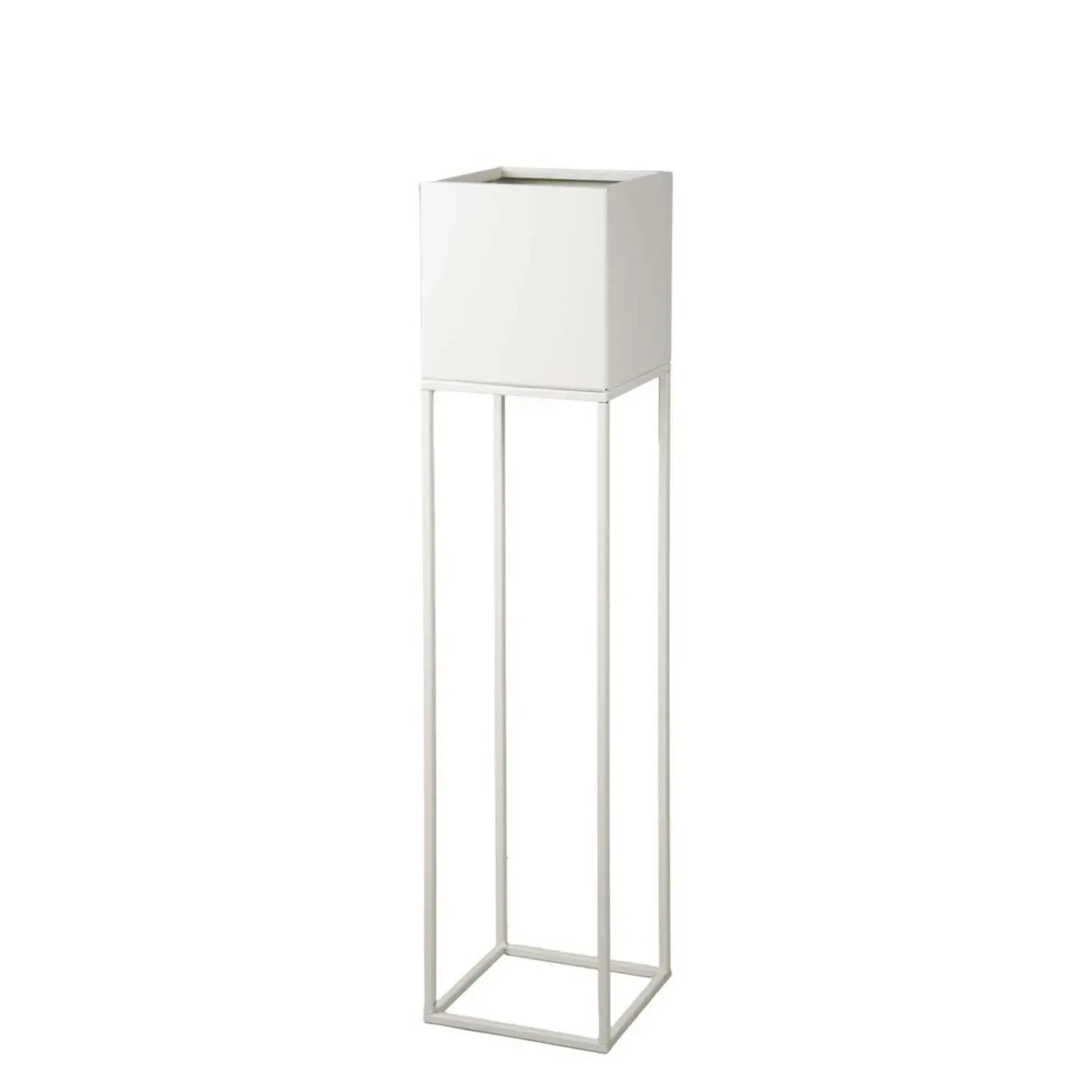 Direct H&G Kwietnik Lorient L Bianco - 19 x 19 x 87 cm