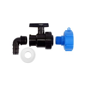 Części zamienne do spłuczek: t.b.t. w kolorze czarnym i niebieskim, z pierścieniem uszczelniającym.