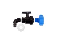 Zawór spustowy z redukcją do IBC 1 cal Zawór spustowy z redukcją do IBC 1 cal