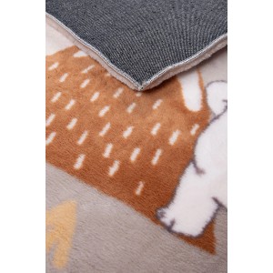 Dywany t.b.t. z motywem zwierzęcym i długim włosiem.