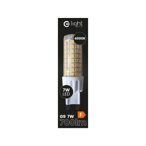 t.b.t. Żarówka LED G9, 7W, 4000K. Światło LED do użytku wewnętrznego.