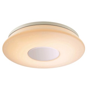 Lampa sufitowa LED Silano 60cm z efektem gwieździstego nieba, ściemnialna i z regulacją temperatury barwowej.