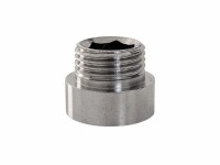 Fluvius Przedłużka GW/GZ chrom 3/4