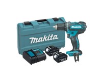 Makita Wiertarko-wkrętarka akumulatorowa DDF482SFE 2x3,0 Ah