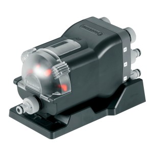 Automatyczny rozdzielacz wody Gardena do 6 obszarów nawadniania, elastyczny montaż.