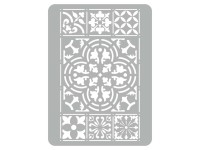 Szablon dekoracyjny XXL 612 FROZEN 60 x 44