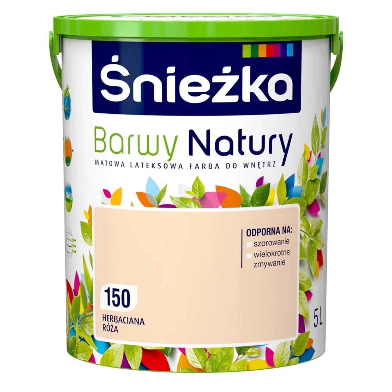 Farba Śnieżka Barwy Natury herbaciana róża 5 l