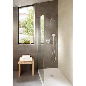 Roca Brodzik prostokątny Terran kompozytowy biały 100x70x2,6cm