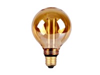 Żarówka LED DECO Vintage G95 Amber4WE27 200lm1800K 4W E27