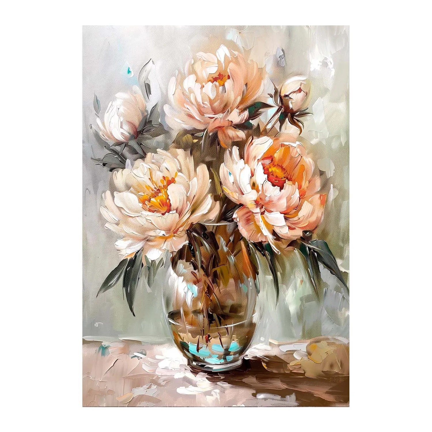 STYLER Obraz Canvas VASE ST782 60 x 80 cm