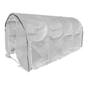 4IQ Tunel foliowy biały 3 x 6 m, wys.200 cm