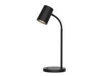 Goldlux Lampka biurkowa FELIX 1xGU10 9W LED czarna