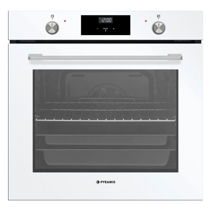 Pyramis Piekarnik do zabudowy PO78062009PWH biały 59,5 cm