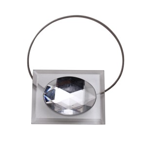 Uchwyt do zasłon z ozdobnym kamieniem