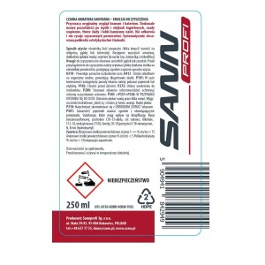 Sannprofi Mleczko do czyszczenia czarnej armatury 250 ml
