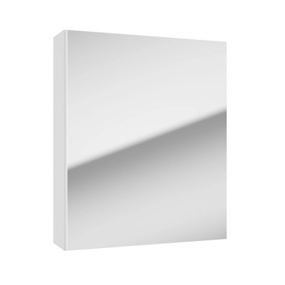 Defra Szafka lustrzana wisząca 1-drzwiowa Twins 50 cm biała