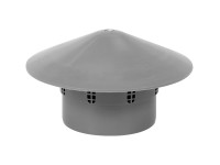 Tycner Wywiewka z siatką 110 mm szara