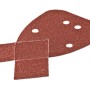 Papier ścierny LUX K80 do szlifierki Black+Decker Mouse, 95x135 mm, gruboziarnisty.