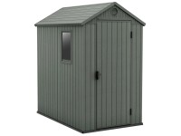 Domek ogrodowy Darwin 4 x 6 zielony - 126 x 185 cm, wys. 205 cm