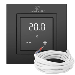 Mission Air Regulator cyfrowy Aries LCD czarny