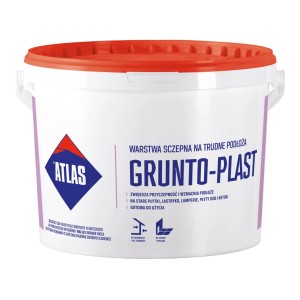 Wiadro gruntu Grunto-Plast marki Atlas, do trudnych podłoży.