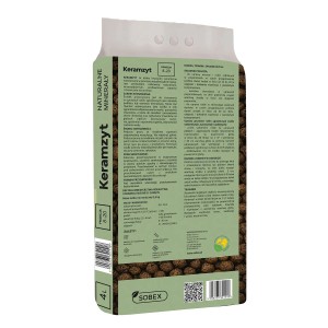 Keramzyt ogrodniczy frakcja 8-20 mm - 4 l