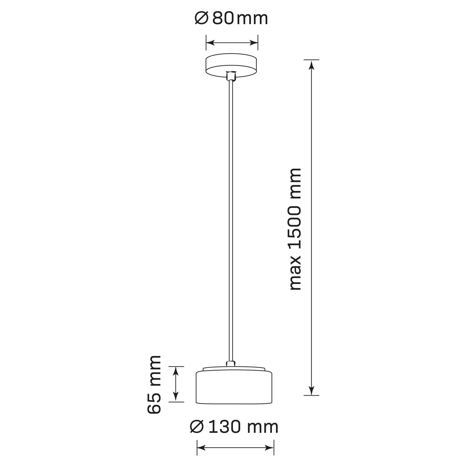 Apple - エリー Goldlux Lampa wisząca glass Ofelia 1x max. 10W GX53
