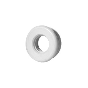 Biała uszczelka gumowa t.b.t. do różnych zastosowań.