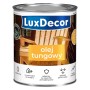 Olej tungowy LuxDecor do drewna, bezbarwny, do mebli, płotów, drzwi i okien.