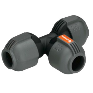 Gardena Trójnik 25 mm do systemu zraszania, rozgałęzienie rur.