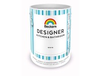 Farba Beckers Designer Kitchen&Bathroom White 5 l