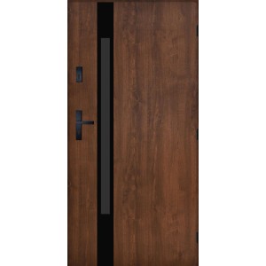 Pantor Drzwi zewnętrzne  stalowe MONACHIUM orzech 80P