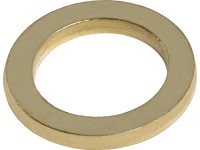 LUX-TOOLS Podkładka do zawiasów mosiądz 10mm 12szt.