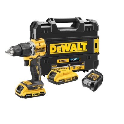 DeWALT Wiertarko-wkrętarka udarowa DCD100YD2T-QW 18V 2x2,0 Ah