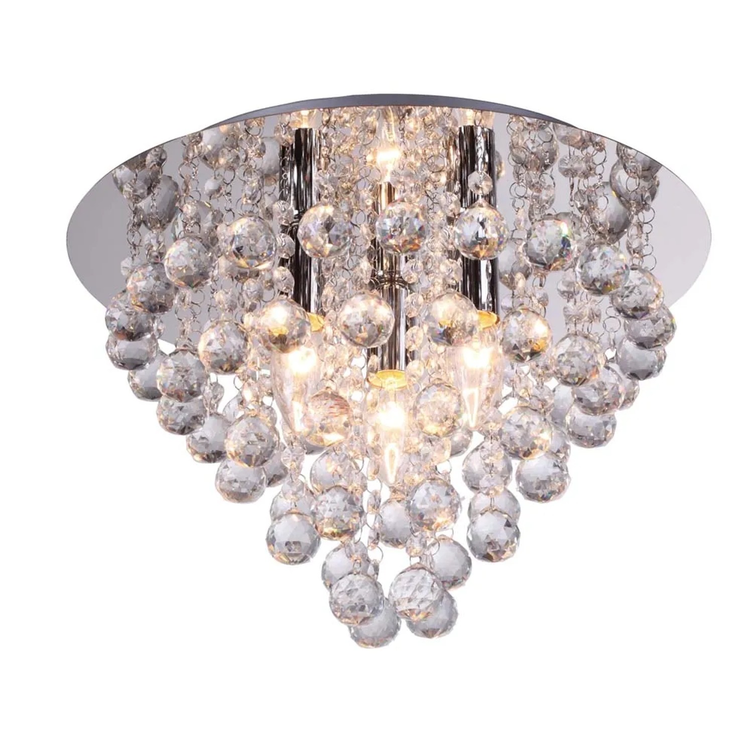Reality Lampa sufitowa LONDON 3x40W E14 chrom