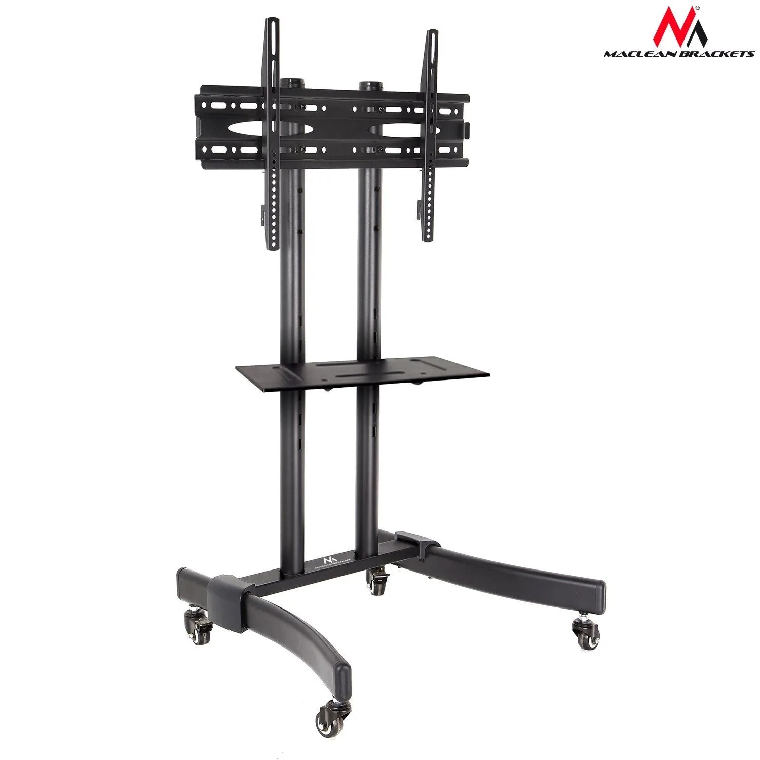 Maclean Stand-wózek do TV MC-739, na kółkach - 32"-65"