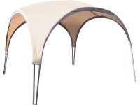 Pawilon ogrodowy OROMOCTO stalowy - 3,2 x 3,2 m