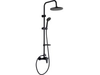 Kuchinox Kolumna prysznicowa Intra czarna Kuchinox Kolumna prysznicowa Intra czarna