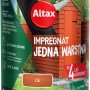 Altax impregnat do drewna, odcień Tik, do płotów, domków ogrodowych i pergoli.