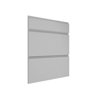 Trzy fronty do szafki z szufladami Verona Szary Mat 60 cm