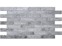 Polami Kafel dekoracyjny PVC Gray brick 48x96 cm