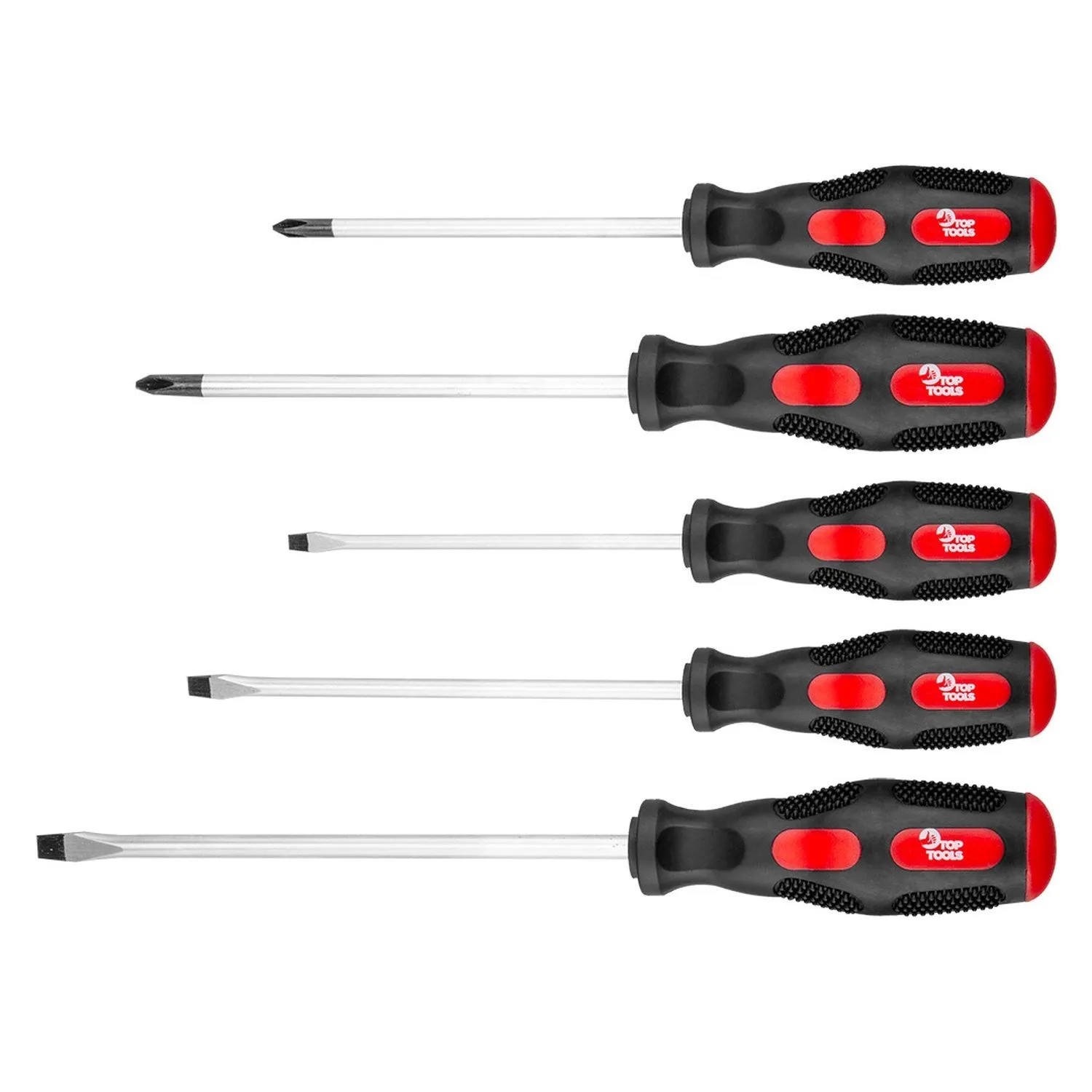 TOP TOOLS Zestaw wkrętaków - 5 szt.