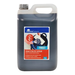 Kanister Primacol Tynkolit, dodatek do zapraw, chemia budowlana.