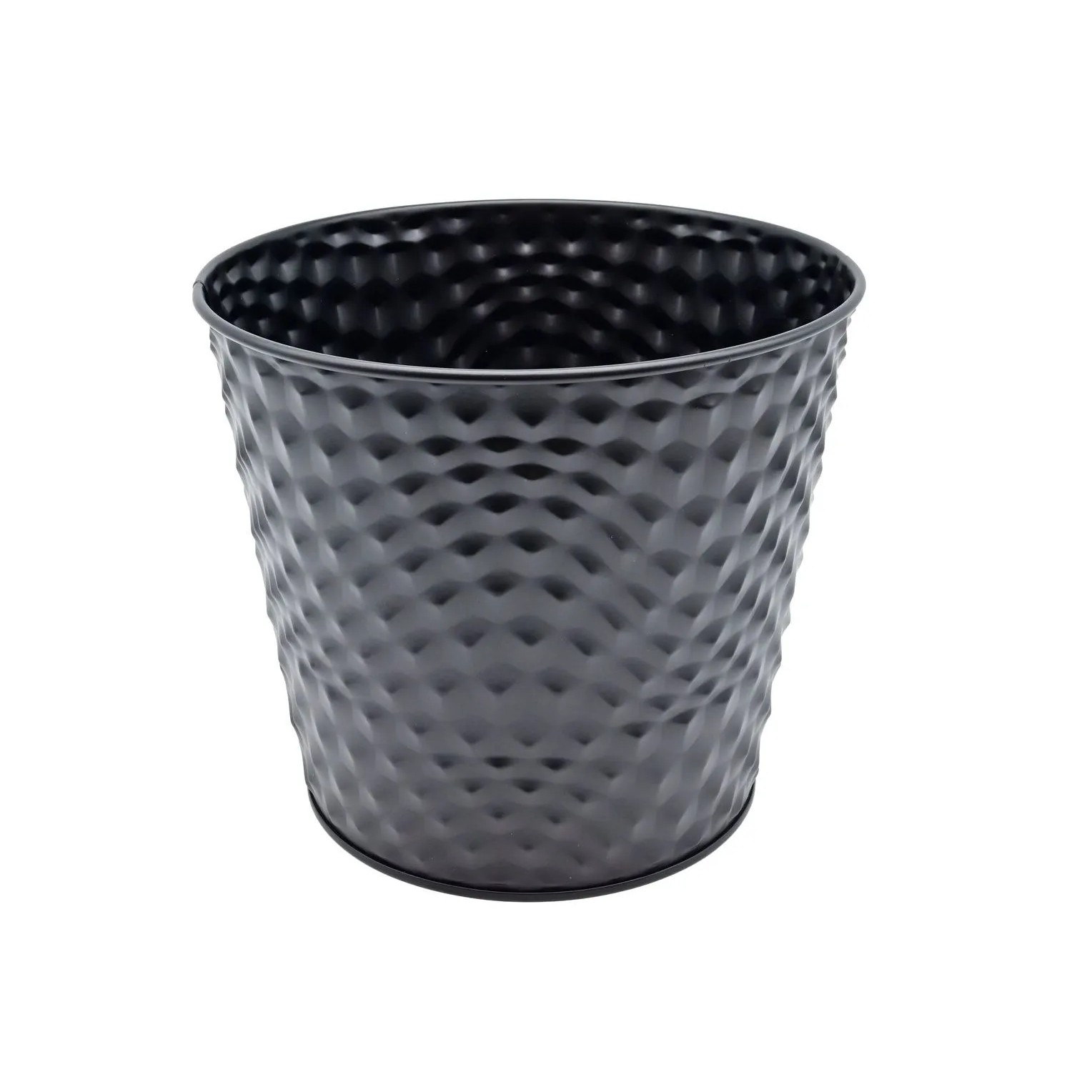 Osłonka metal Sandra black - 18x14x16 cm