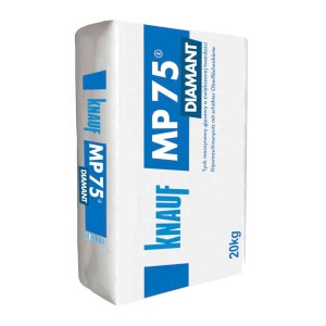 Worek Knauf MP75 Diamant, tynk maszynowy o zwiększonej twardości. Do użytku wewnętrznego.