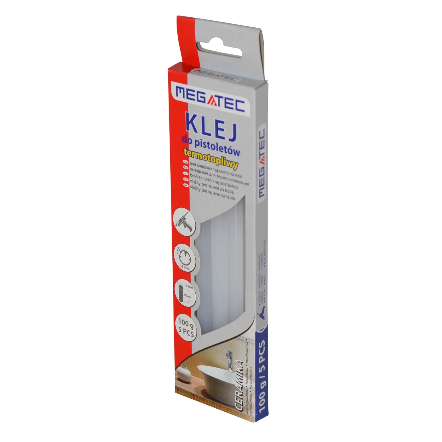 Termik Klej do pistoletów termotopliwy do ceramiki 100 g